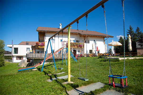 Kinderspielplatz direkt am Gasthof St. Ulrich